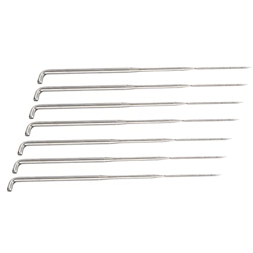 RFME Needle Felting Tool, Shiny Appearance Pocked Needles for Poke Hook Thread, Plasticity and Trimming