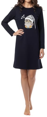 In One Clothing Mädchen Nachthemd mit langem Arm, weicher...