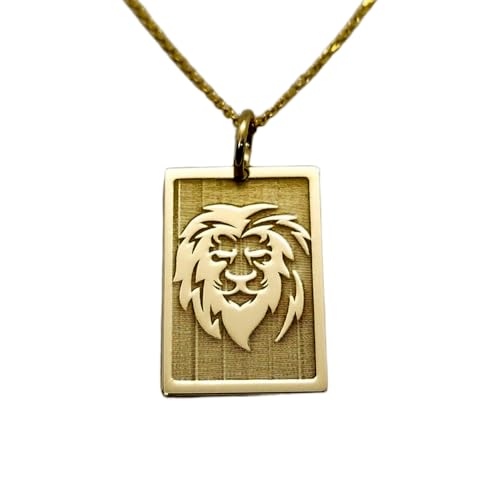 Collier argent 925 LKBEADS pendentif carré or idée cadeau pour femme
