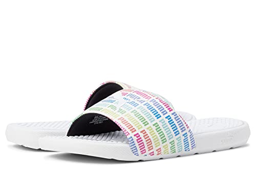 PUMA Kids Boys Cool Cat Echo Bx Slide Casual Sandals Casual - White