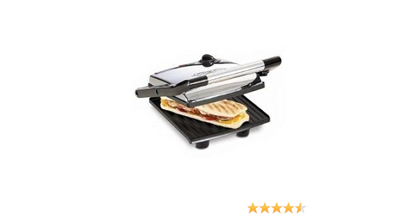 bella cucina artful food sandwich maker