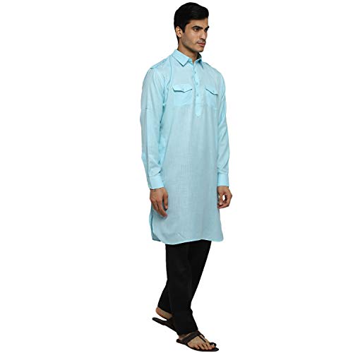 Kurta Pathani coton taille 44 ample contre les tissus rigides