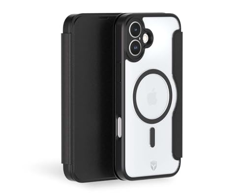 Force Case Etui Folio Renforcé iPhone 16 MagSafe Noir