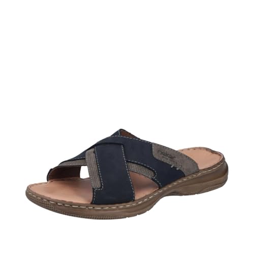 Zuecos para hombre Rieker 21493, el calzado cómodo para el hogar