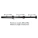 Tripod Extension Pole, 3 Section Tripod Extension Arm Strong Carrying Capacity Telescoping Pole Mini Tripod Lightweight Aluminum Alloy Tripod Extension Tube for Camera Tripod