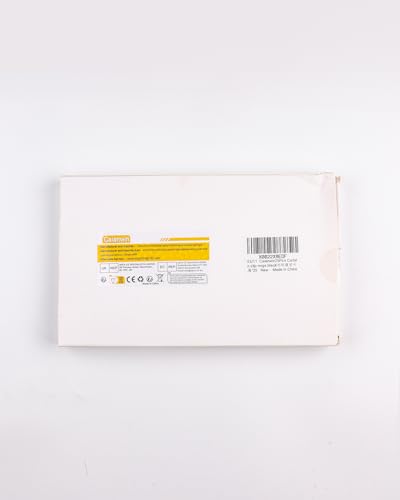 Caianwin 25 Stück Vorhangringe Metall Gardinenringe mit Clips 32mm Innendurchmesser Curtain Rings für Stange Fenster Tür Duschvorhang Wäscheleine(Schwarz)