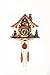 Cuckoopro Cuckoo Clock, Germany Black Forest Style Wooden Pendulum Quartz Wall Clock, Volume Control, Night Silent, Gift Package, Professional Service