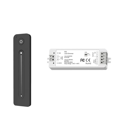 Variateur LED tactile 2.4G à gradation fluide pour éclairage architectural