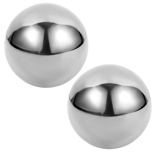 2PCS 3" Inch Diameter Hardened Chrome Solid Steel Bearing Balls(76.2mm)