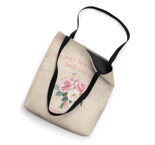 Bolsa Tote Floral Pride & Prejudice miniatura 2