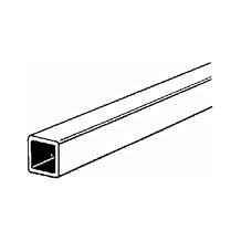 K & S Engineering 154 Brass Square Tubing Pack of 6