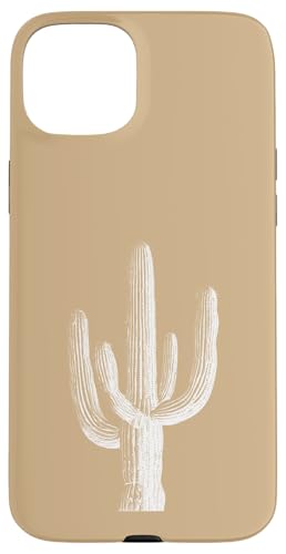 Wilderness Botany Saguaro Cactus - �x�[�W��/�^�� �X�}�z�P�[�X iPhone 15 Plus �p