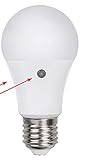 Lámpara LED con crepuscular Lampada Crepuscolare E27 9,5w 4000k 800 Lumen Doppio Sensore