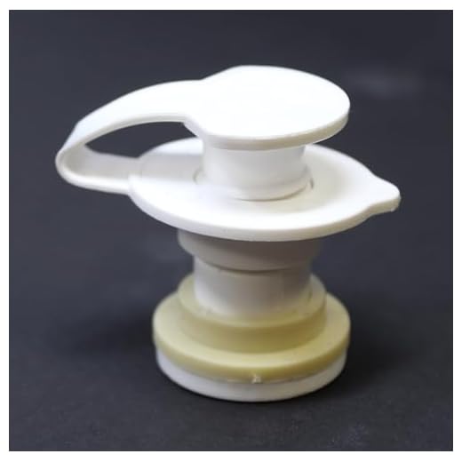 JSP Manufacturing Aftermarket White 1.5" Shaft Cooler Drain Plug Assembly for Coleman Xtreme Coolers 50 qt, 58 qt, 82 qt 5010005241 (1)