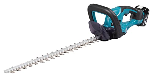 Makita DUH507RT - Cortasetos (ion de litio, 18 V, 50 cm, incluye 1 batería de 5,0 Ah y cargador)
