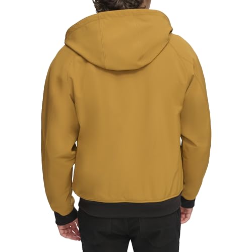Image of Levi's Men's Hooded Water Resistant Softshell Bomber Jacket