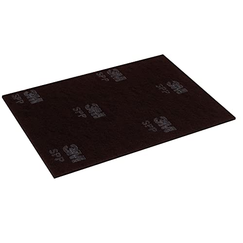 Disques Scotch-Brite marron pour decapage et preparation des sols en lot de 10