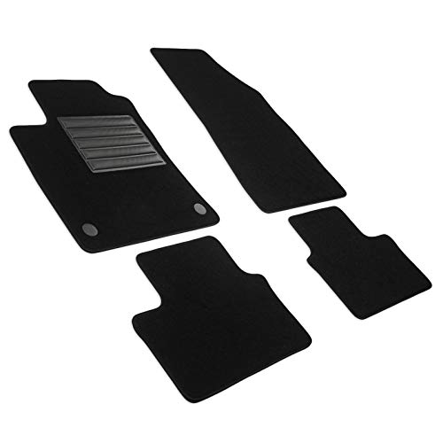 MTM SP-8558 Tapis sur Mesure en Velour pour Renault Clio 5 2019> (aussi E-Tech Hybrid E-Tech Full Hybrid) / Mitsubishi Colt 10.2023> (aussi Hybrid), black