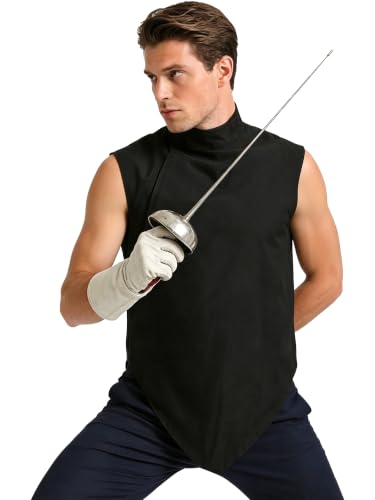Juste au corps homme gilet d'escrime pour entraînement et fitness