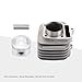 GOOFIT 52.4mm Engine Aluminum Cylinder Big Bore with Piston Kit and Gaskets Replacement for Lifan 125cc LF125 Horizontal Engines Dirt Pit Bike ATV