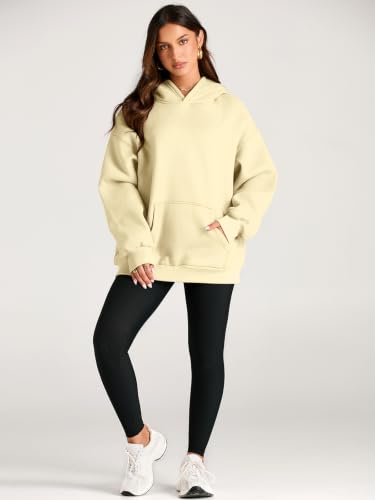 Image of EFAN Women's Hoodies Oversized Sweatshirt Comfort Fleece Sweaters | Cozy Trendy Pullover Hoodies, Sweatshirts with Pockets For Fall & Winter