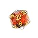 Sirius Dice Halloween D20 Snowglobe Dice, Large