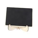 Gogogmee placa de asiento letreros colgantes de pizarra Boda pizarra en miniatura Pararse lugar cartel mini