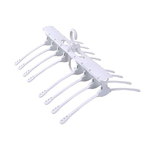 Candora colgador de ropa 8 en 1 mágico, organizador de clóset, creativo gabinete multifuncional, gran ahorro en espacio de almacenamiento