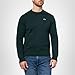 Lacoste Men's Striped 3D Knit Cotton Crew Neck Sweater, Sinople/Navy Blue, Medium