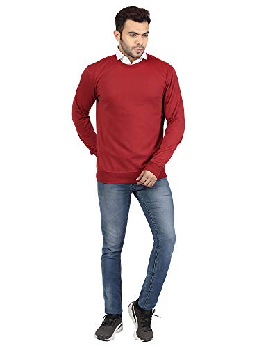Image of River Hill Men's Fleece Round Neck Sweater