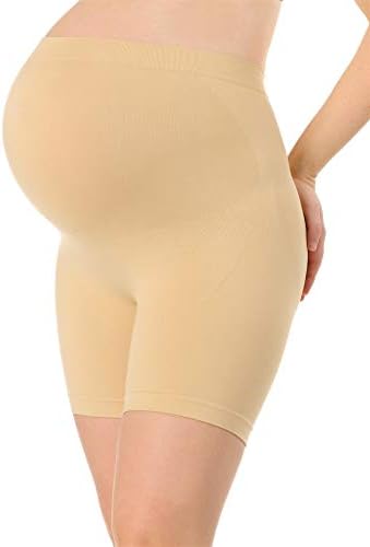 Motherhood Maternity Women's Shapewear Underwear Mid Thigh Over the Belly Seamless Support Shaper Panty