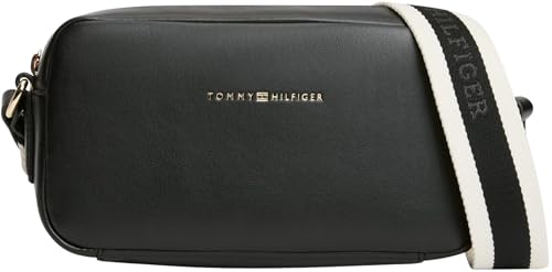 Image of Tommy Hilfiger Women's Th Essential Camera Bag AW0AW18370 Crossover, BLACK (Black), One Size