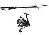 Feedercombo Beginner 3,30m bis 150g + Taipan 2000FD mit Schnur Angelset