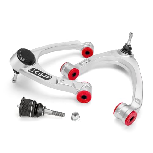 Image of KSP Silverado Upper Control Arms, 2-4 inch Aluminum Forged Control Arm Compatible With Ch-evy Silverado GMC Sierra 1500 2007-2018,2pcs Aftermarket UCA With Flexible Ball Joint