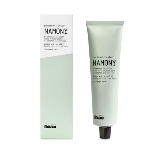 GLOSSCO PROFESSIONAL - Tinte sin Amoniaco Namony 7 Rubio Medio,...