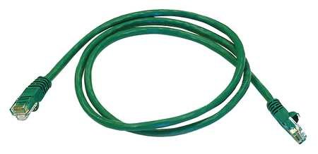 Cable Ethernet Cat 5e Verde 3 ft miniatura 1