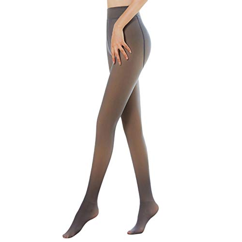 yummyfood Legging Femmes Taille Haute Collants d'hiver Femme Collants Thermiques Collants Opaques Gainant Extensible pour Replier l'abdomen Et La Hanche, Taille Unique Cover