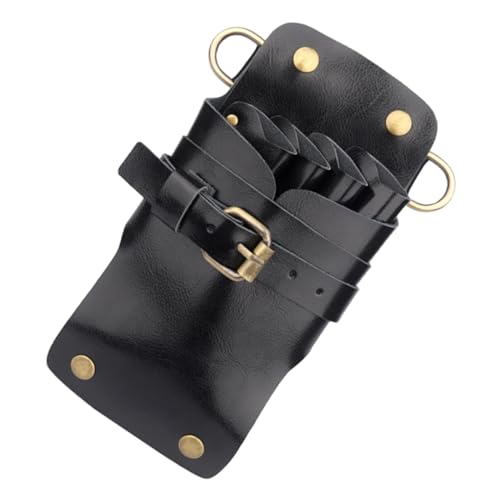 TOVINANNA Hairstylist Scissor Bag Barber Tool Pouch Stylist Waist Pouch Hairdressing Tools Case Combs Shears Organizer