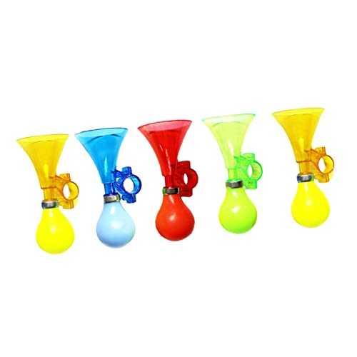 MUELODSIC Bike Horn Boys and Girls Loud Horn Handlebar for Biking Weatherproof Plastic Safe Cycling Bell Random