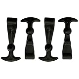 Contenuto della confezione: riceverete quattro maniglie in gomma con maniglie a forma di T, dimensioni 12,6 × 6 × 3 cm e il manico a forma di T del supporto in gomma offre un'eccellente elasticità, riduce efficacemente le vibrazioni durante l'uso e protegge i dispositivi collegati da danni per l'uso quotidiano.