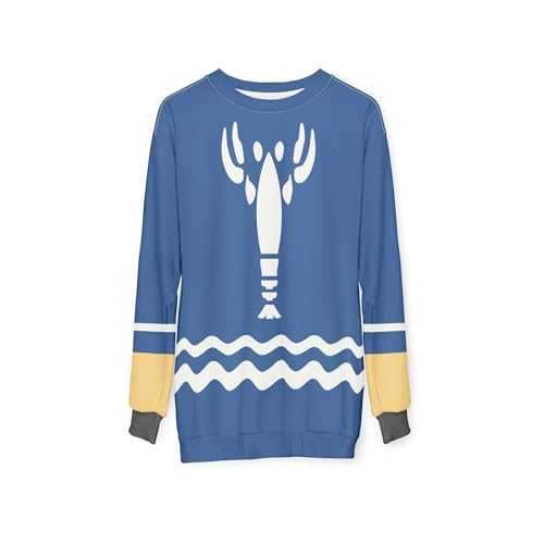 Islander Link Tunic from the Waker of Winds Lobster Long sleeve Unisex Sweatshirt2