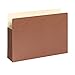 Smead File Pocket, Straight-Cut Tab, 3-1/2" Expansion, Legal Size, Redrope, 10 per Box (74264)