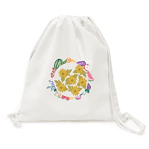 Beauty Gift l'usine de verdure sac de fruits peints cadeau de créateur
