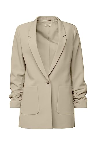 Preisvergleich Produktbild ESPRIT Damen 993ee1g305 Blazer, 055 / Ice, 44