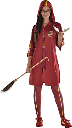 Disfraz de Quidditch de Gryffindor para mujer con túnica ligera ajustable Party City S
