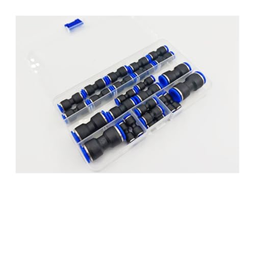 Conectores neumáticos para reparar fugas en mangueras de agua y aire kit 80 piezas 4