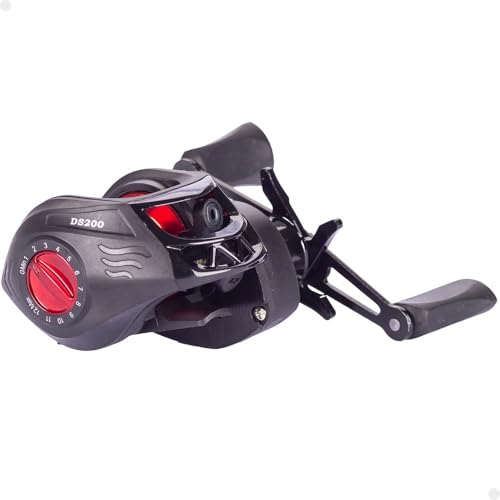 Carretilha Ds200 Alumínio Esq Ou Dir 7.2:1 Magnético 8kg (Mão esquerda)