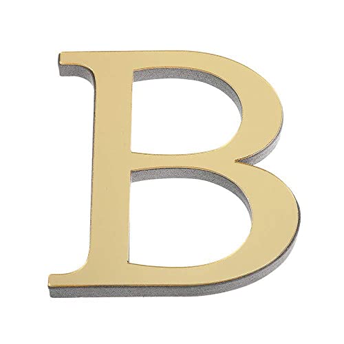 Werdecade 4 Inch 3D Letter B