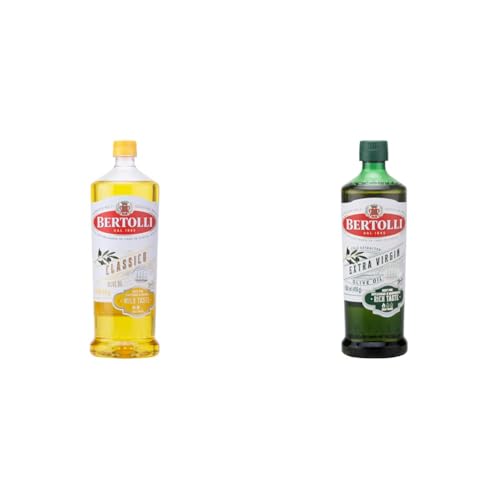 Image of Bertolli Classico Olive Oil 1L Bottle & Bertolli Extra Virgin Olive Oil 500ml