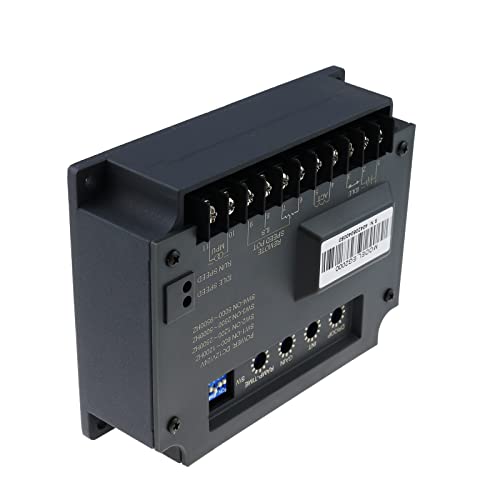 Fridayparts Eg2000 Engine Speed Control Unit Controller 10-32Vdc For Gasoline Diesel Generator Electronic Governor, Black #TOP5